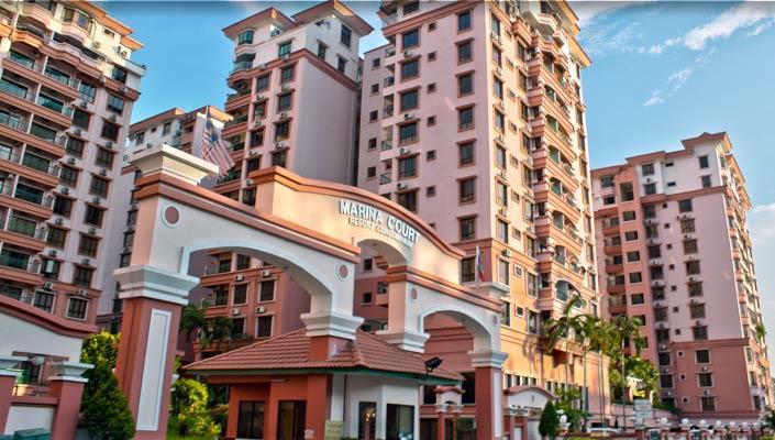 T & H Vacation Condo @Marina Court Kota Kinabalu Kamer foto